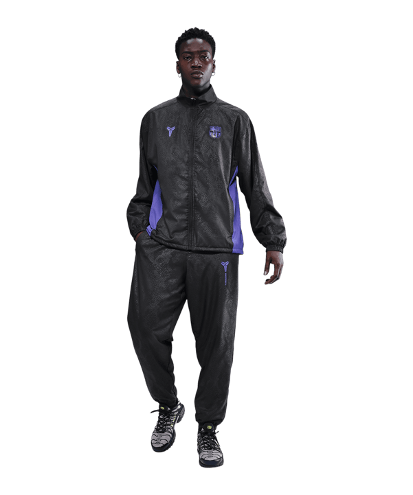 Nike FC Barcelona Trainingsbroek Zwart K010 - zwart