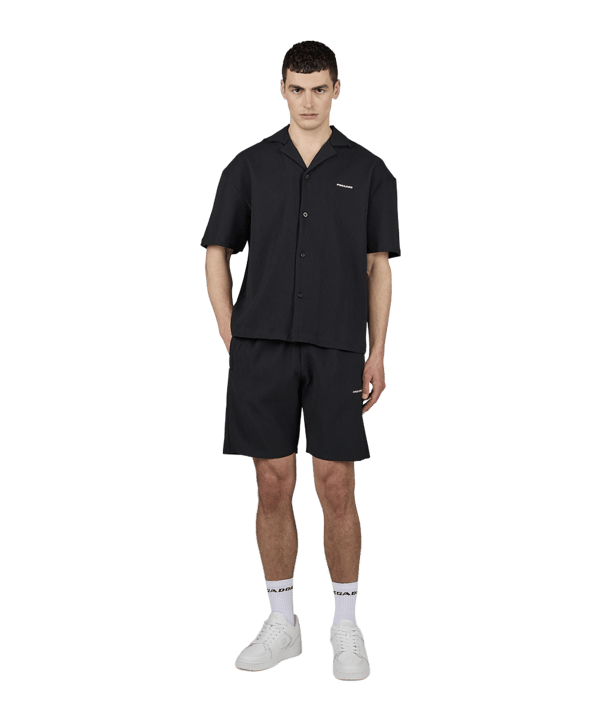 Pegador Troy Plissee Summer T-Shirt Schwarz - schwarz