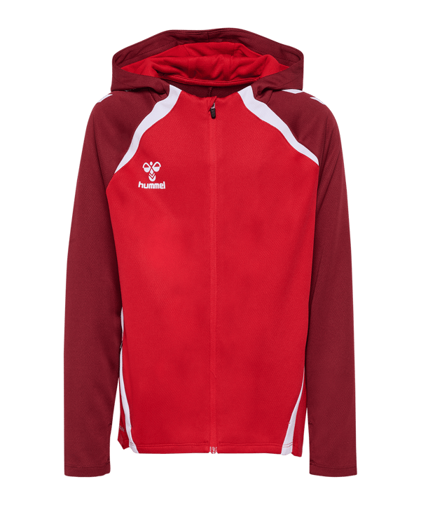 Hummel Lead 2.0 Kapuzenjacke Kids Rot F3713 - rot