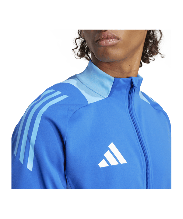 adidas Tiro 24 Competition Trainingsjacke Blau - blau