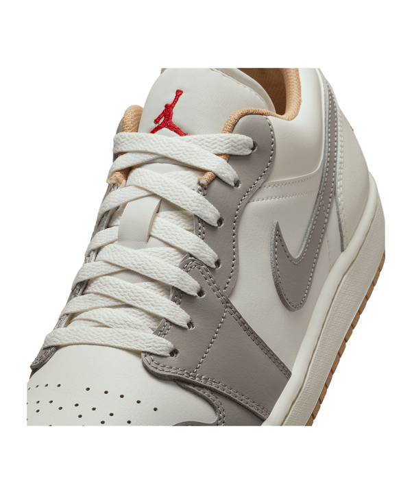 Nike Air Jordan 1 Low Weiß F169 - weiss