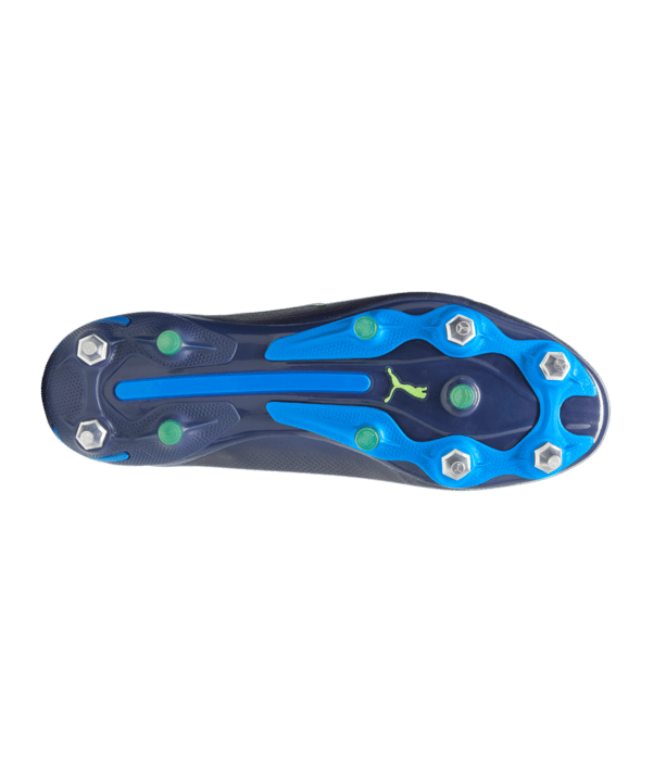 PUMA KING Ultimate MxSG Gear Up Blau Grün F02 - blau