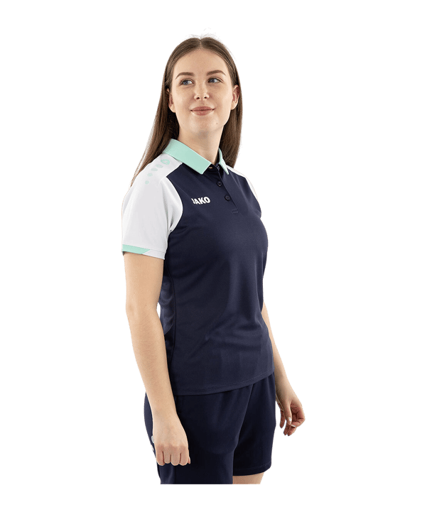 JAKO Dynamic Polo Damen Blau F915 - blau