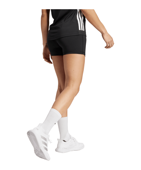 adidas 4in Short Damen Schwarz - schwarz
