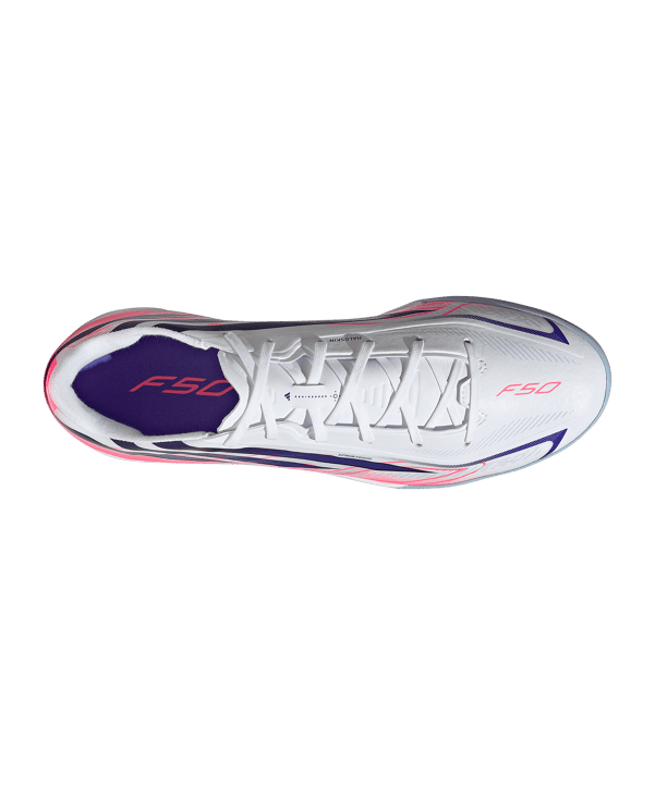 adidas F50 Hyperfast League IN Chaos vs Control Blanc - blanc