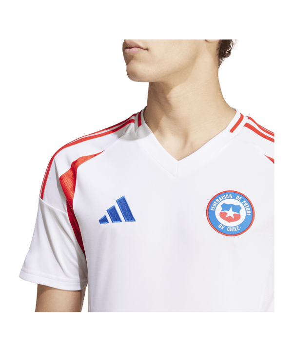 adidas Chile Trikot Away Copa America 2024 Weiss - weiss
