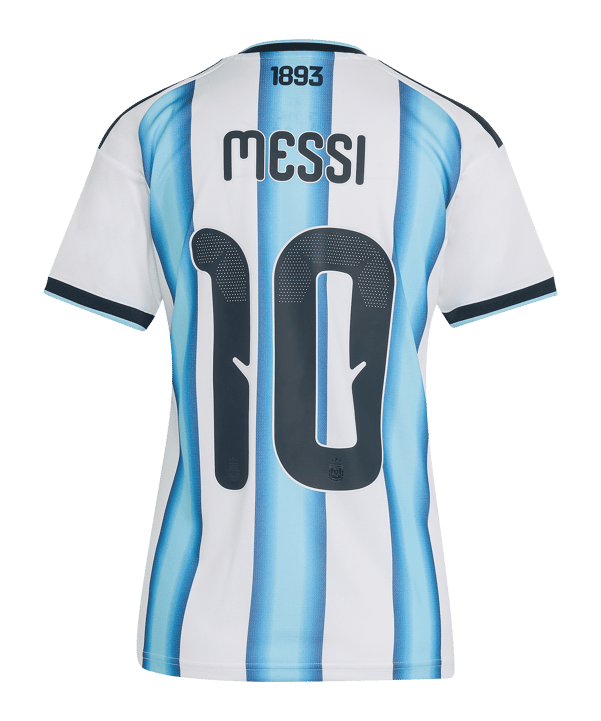 adidas Argentinien MESSI Trikot Home WM 2026 Damen Weiß - weiss