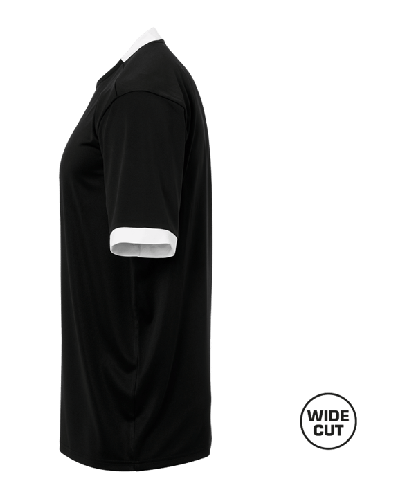 Kempa Player Shooting Shirt Schwarz Weiss F01 - schwarz