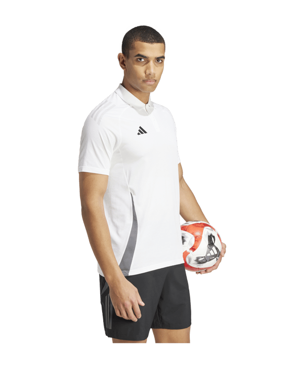 adidas Tiro 24 Competition Poloshirt Weiss - weiss