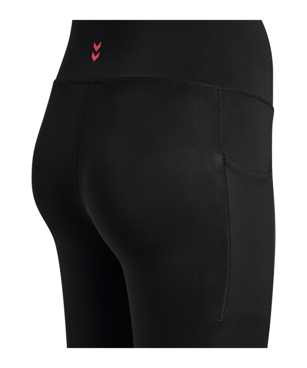 Hummel Hiit Intensity High Waist Tight Damen Schwarz F2001 - schwarz