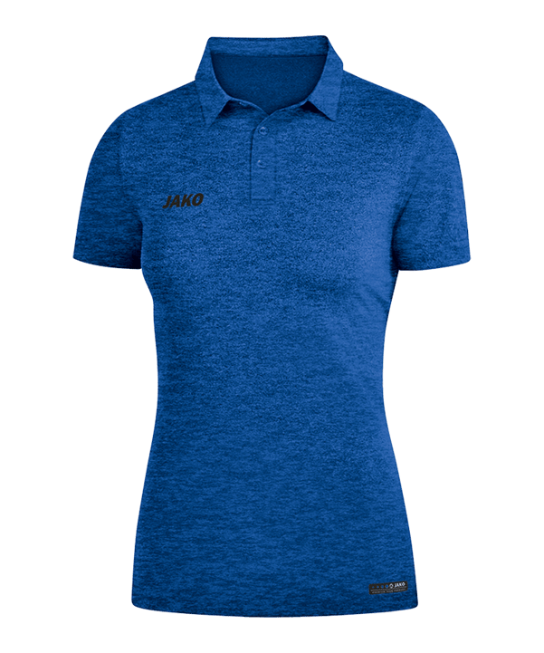 JAKO Premium Basics Poloshirt Damen Blau F04