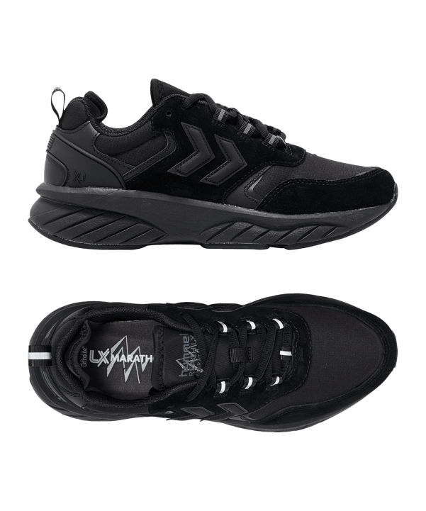 Hummel Marathona Reach Lx Tonal Rib Sneaker Schwarz F2042 - schwarz