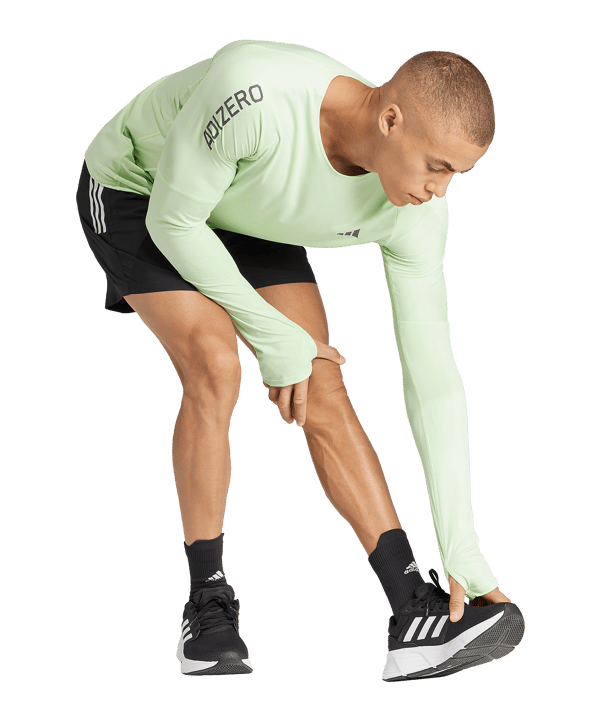 adidas Adizero sweatshirt vert - vert