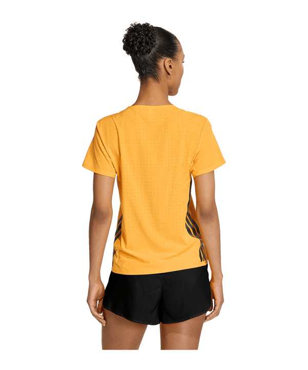 adidas Adizero Running T-shirt Dames Orange - oranje