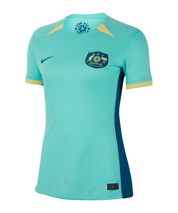 Nike Australien Trikot Away Frauen WM 2023 Damen Blau Grün F354 - blau