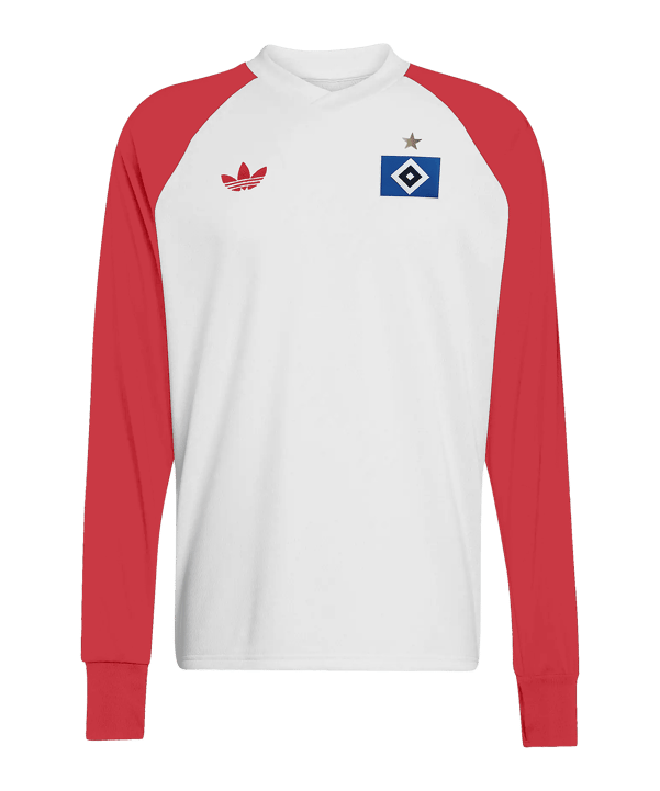 adidas Originals Hamburger SV Longsleeve Rot - rot