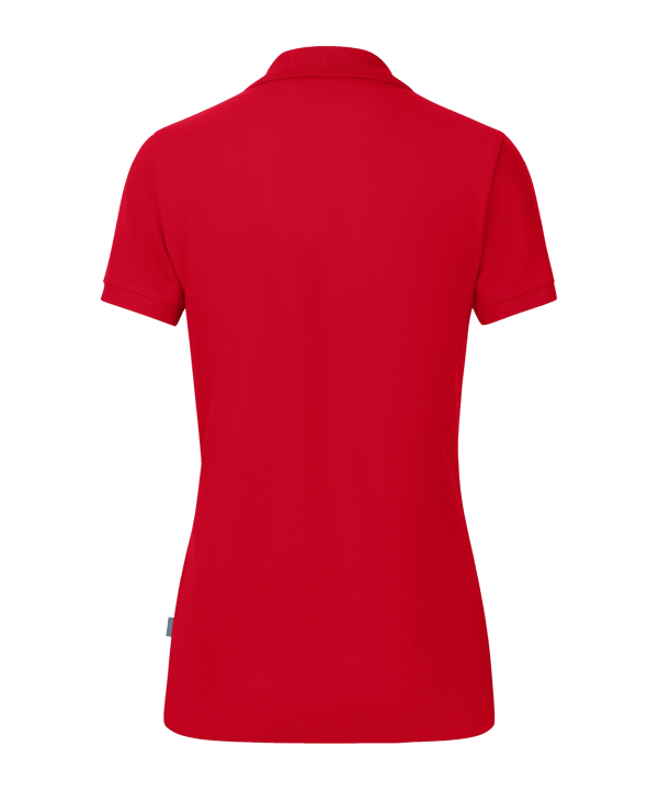 JAKO Organic Poloshirt Damen Rot F100 - rot