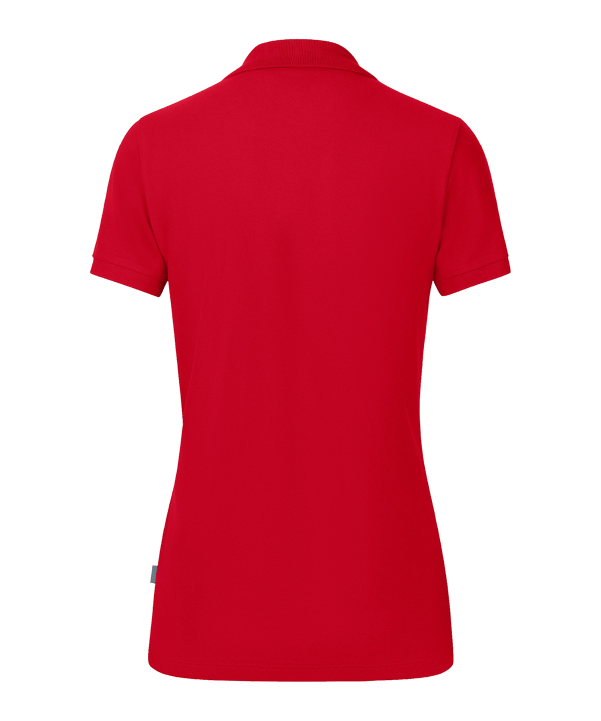 JAKO Organic Poloshirt Damen Rot F100 - rot