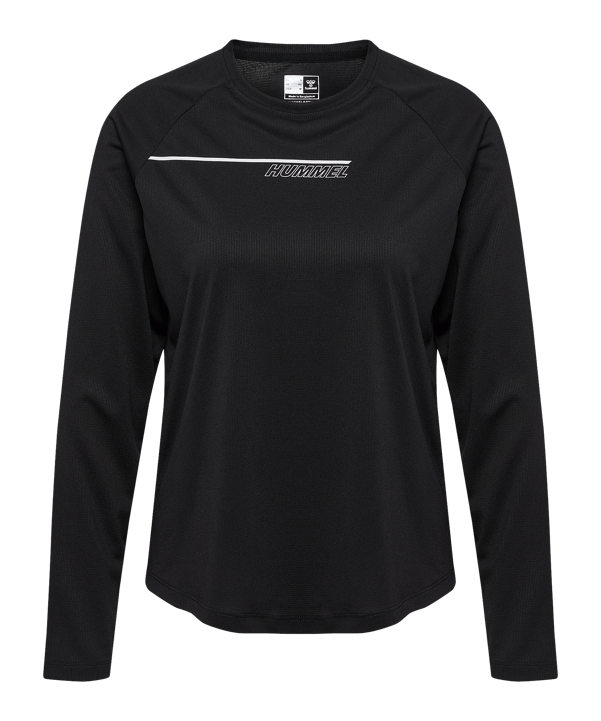 Hummel Court Weight T-Shirt Damen Schwarz F2001 - schwarz