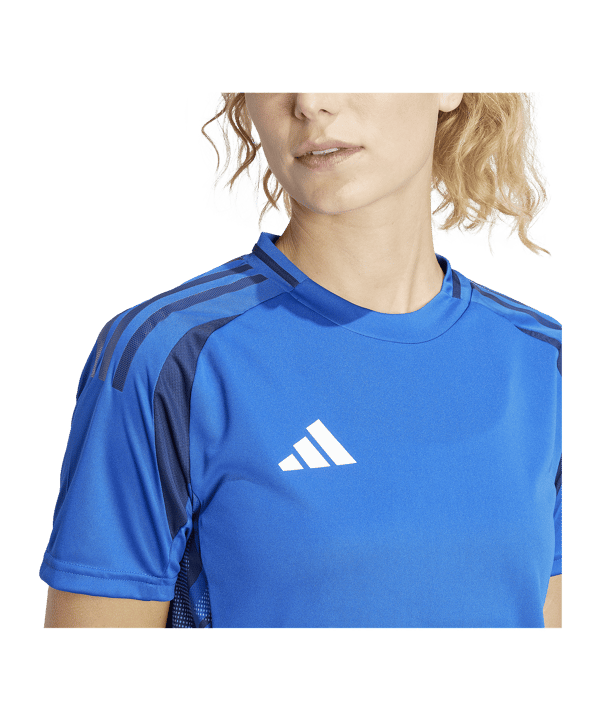 adidas Tiro 24 Competition Match Trikot Damen Blau - blau
