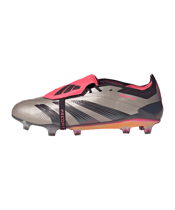 adidas Predator Elite FT FG Vivid Horizon Grau Pink - grau