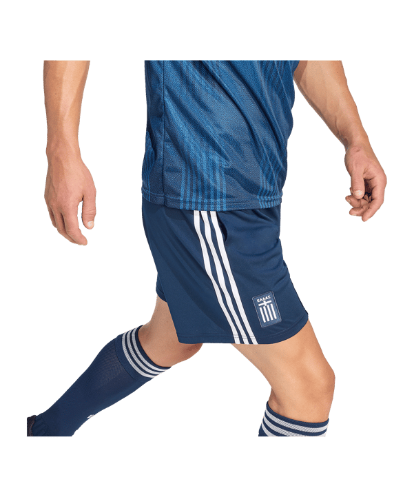 adidas EPO Griechenland Short Away 2026 Blau - blau