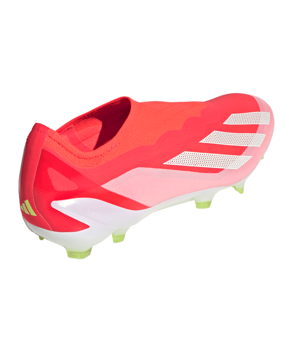 adidas X Crazyfast Elite LL FG Energy Citrus Rot Weiss Gelb - rot