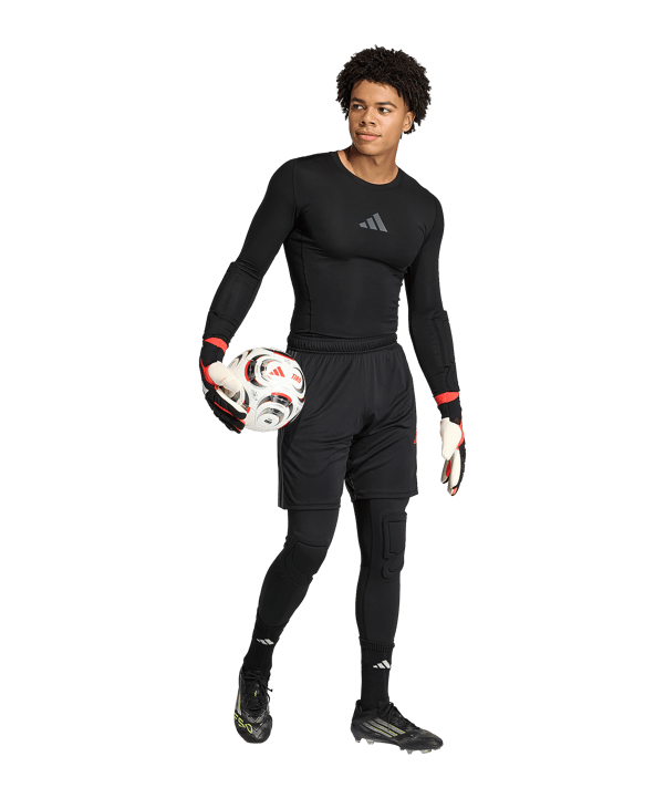 adidas Goalkeeper Baselayer Longsleeve Schwarz - schwarz