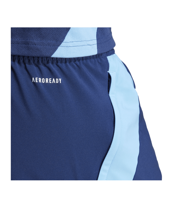 adidas Tiro 24 Competition Downtime Short Blau - blau