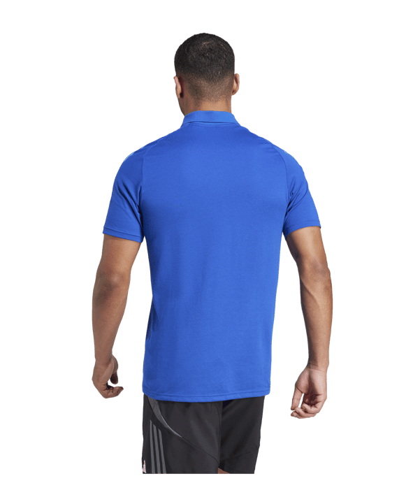 adidas Tiro 24 Competition Poloshirt Blau - blau