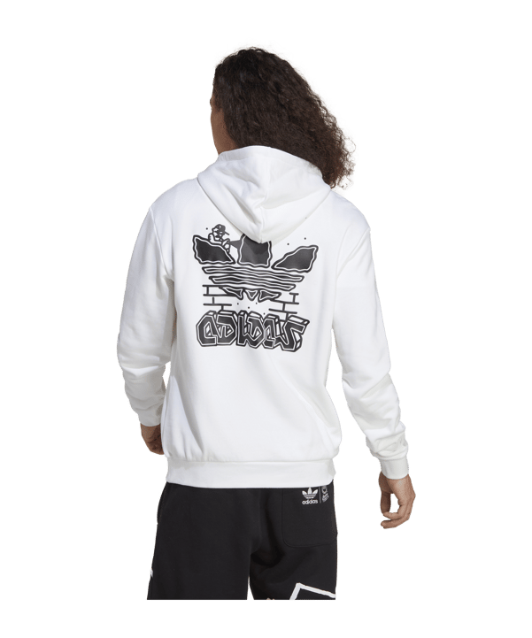 adidas Originals Graphics Hack the Elite Hoodie Wh | Lifestyle