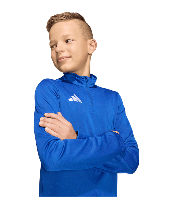 adidas Entrada 26 Training Sweatshirt Kids Blau - blau