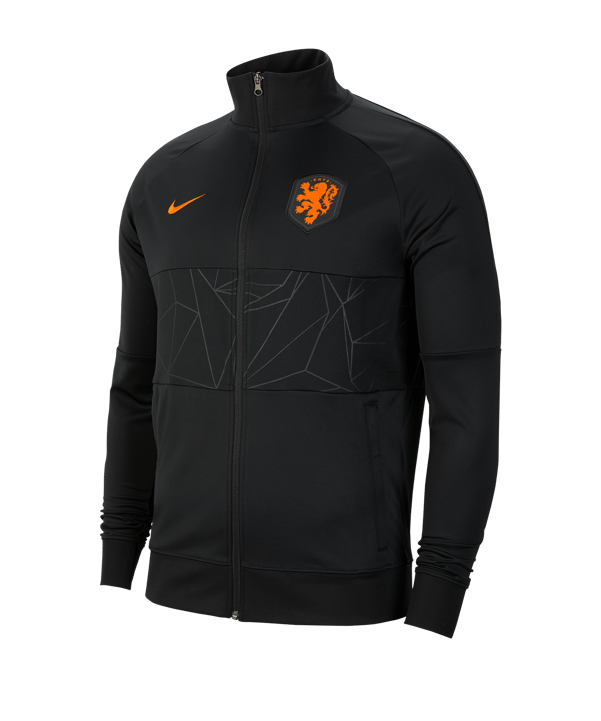 Nike Niederlande I96 Trainingsjacke Schwarz F010 - schwarz