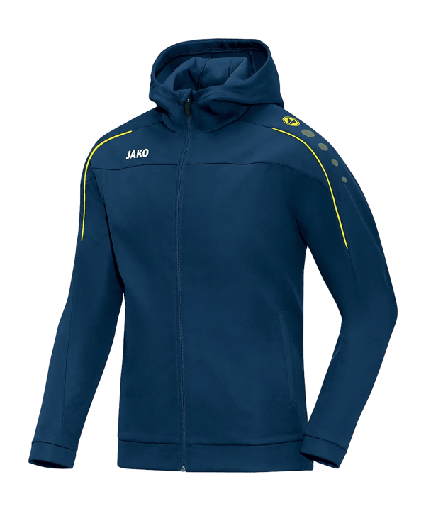 JAKO Classico Veste à capuche Femmes Bleu C42 - bleu
