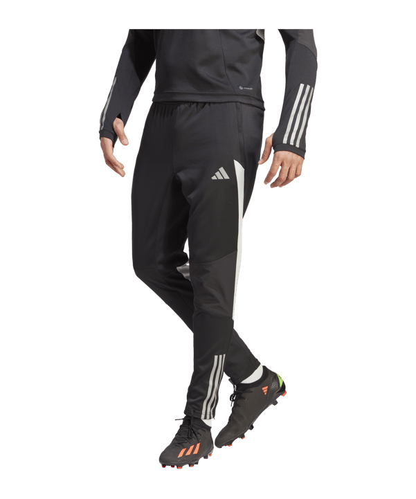 adidas Tiro 23 Competition Winterized Trainingshose Schwarz - schwarz