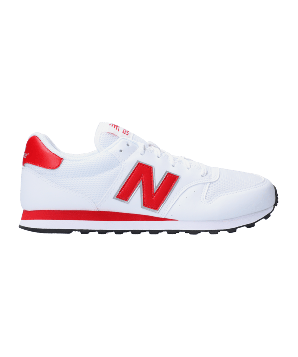 New Balance 500 Weiss Rot FRO1 - weiss