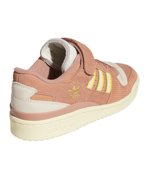 adidas Originals Forum 84 Low Rosa Weiss Gold - rosa