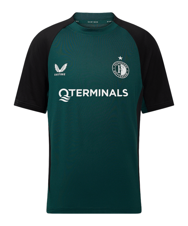 Castore Feyenoord Rotterdam Trainingshirt K F107 - gruen