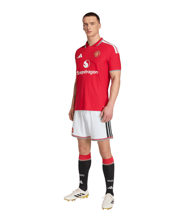 adidas Manchester United Authentic Trikot Home 2026/2027 Rot - rot