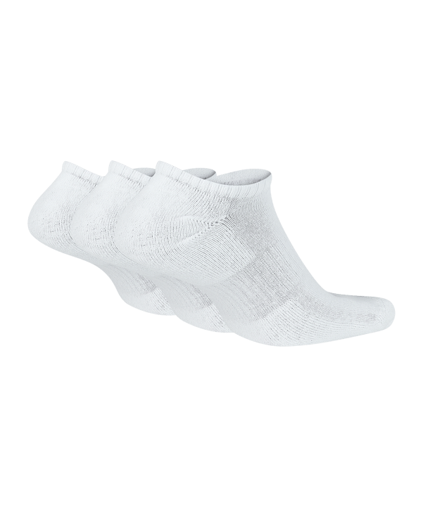 Nike Everyday Cushion No-Show Socken 3er Pack F100 - weiss