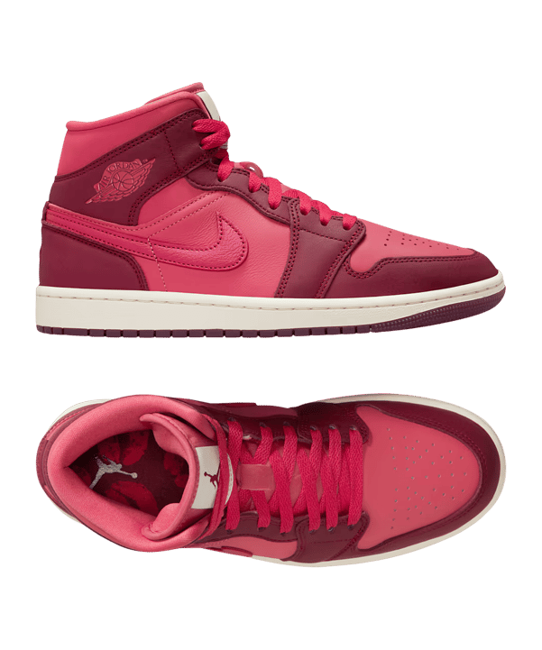 Jordan Air Jordan 1 Mid SE Valentine's Day Damen Rot F600 - rot