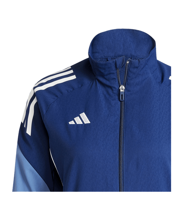 adidas Tiro 25 Competition Präsentationsjacke Damen Blau - blau