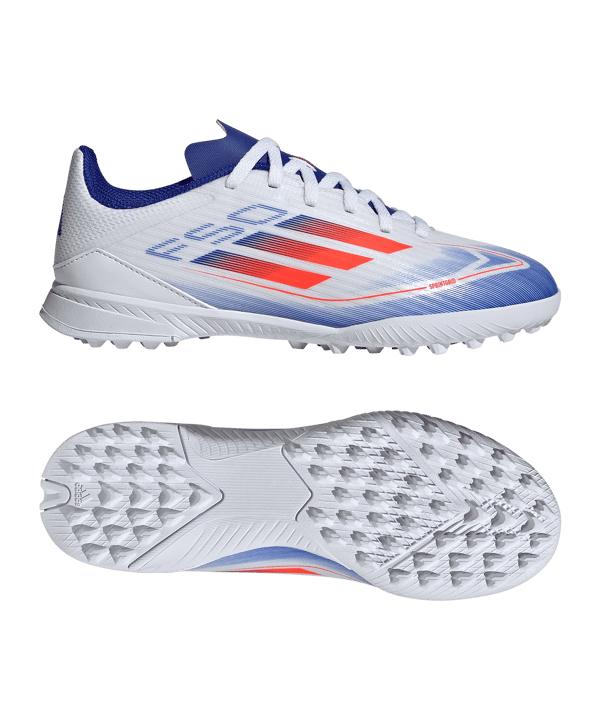 adidas F50 League TF Kids Weiss - weiss