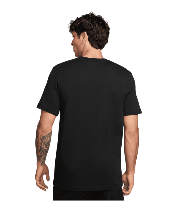 Nike Court Fusion 2 T-Shirt Schwarz F010 - schwarz