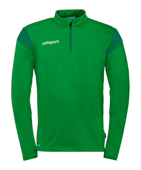 uhlsport Squad 27 1/4 Zip Top Sweatshirt Grün F90 - gruen