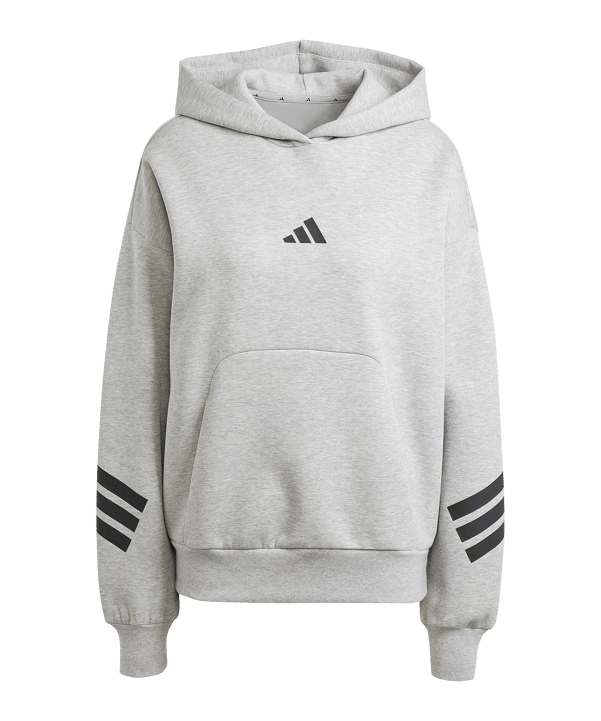 adidas Future Icons 3S Hoody Grau - grau