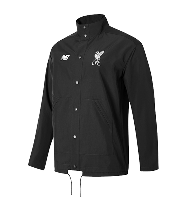 New Balance FC Liverpool Terrace Jacke Schwarz F8 - schwarz