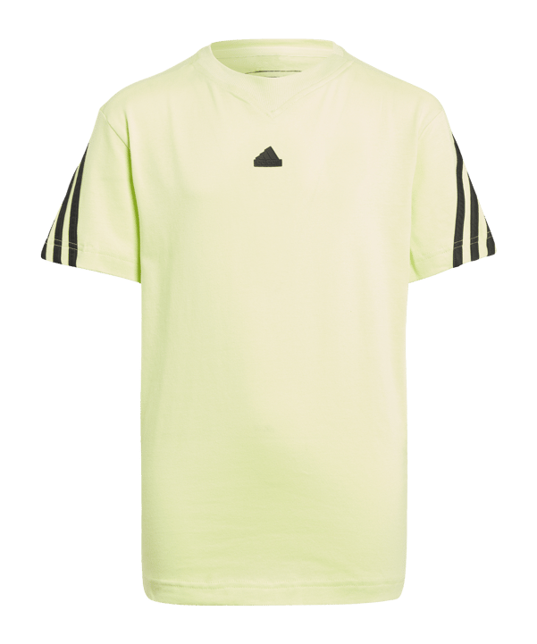 adidas Future Icons 3S T-Shirt Kids Grün Schwarz - gruen