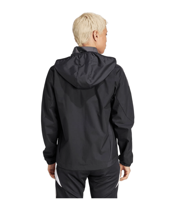 adidas Tiro 24 Competition Allwetterjacke Damen Schwarz - schwarz