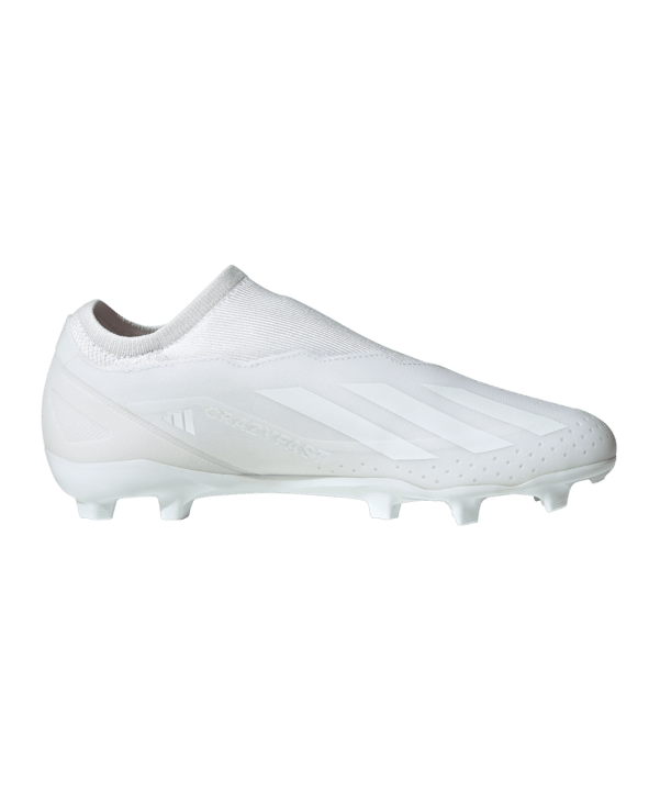 adidas X Crazyfast.3 LL FG Pearlized Weiss - weiss